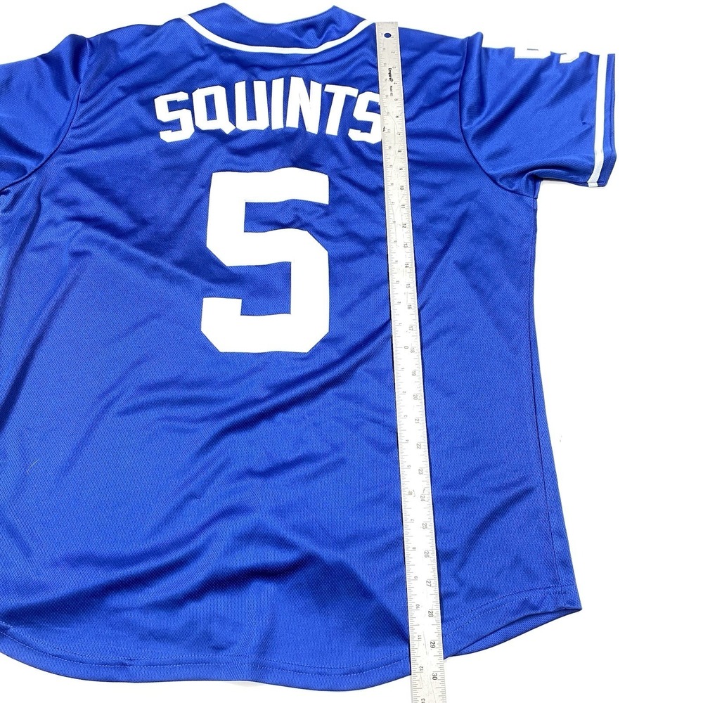 Sandlot Baseball Jersey Squints #5 Dodger Blue Stitched Men's Size Large - Picture 11 of 11